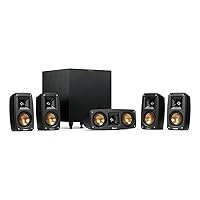 Klipsch Black Reference Theater Pack 5.1 Surround Sound System Klipsch Black Reference Theater Pack 5.1 Surround Sound System