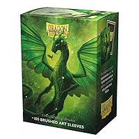 Dragon Shield Sleeves – Dragon Shield Limited Edition Brushed Art: Constellations: Rayalda 100 CT - MTG Card Sleeves are Smooth & Tough - Compatible with Pokemon & Magic The Gathering Cards
