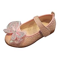 Fashion Summer Children Sandals Girls Casual Shoes Flat Bottom Lightweight Rhinestone Ribbon Bow Dress Sandals for Kids