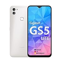 Gigaset GS5 Lite Smartphone - Made in Germany - 48MP Dual Camera - 4500mAh Replacement Battery up to 350 Hours Standby - Fast Charging - Octa-Core Processor - 4GB RAM + 64GB, Android 13 Capable, Pearl