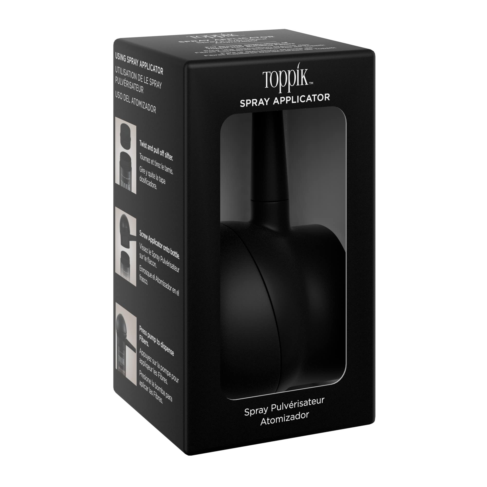 Toppik Hair Fiber Spray Applicator, Hair Fiber Applicator for Thinning Hair, Thin and Thinning Hair Care, 1 Applicator