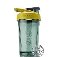 Strada Shaker Cup Perfect for Protein Shakes and Pre Workout, 24-Ounce, Yellow