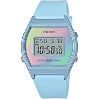 [カシオ] CASIO スタンダード デジタル レディース 腕時計 LW-205H-2A バステルグラデーション パステルブルー 海外モデル [並行輸入品]