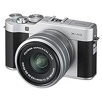Fujifilm X-A5 Mirrorless Digital Camera w/XC15-45mmF3.5-5.6 OIS PZ Lens - Silver