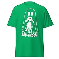 Boo-Meoow Halloween Cool Men's T-Shirt