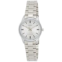 Casio Women's LTP-V005D-7 White Dial Stainless Steel Band Analog Watch