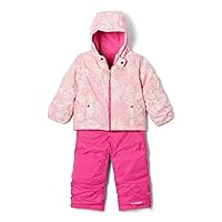 Columbia Toddler Unisex Frosty Slope Set, Pink Orchid Whimsy, 2T