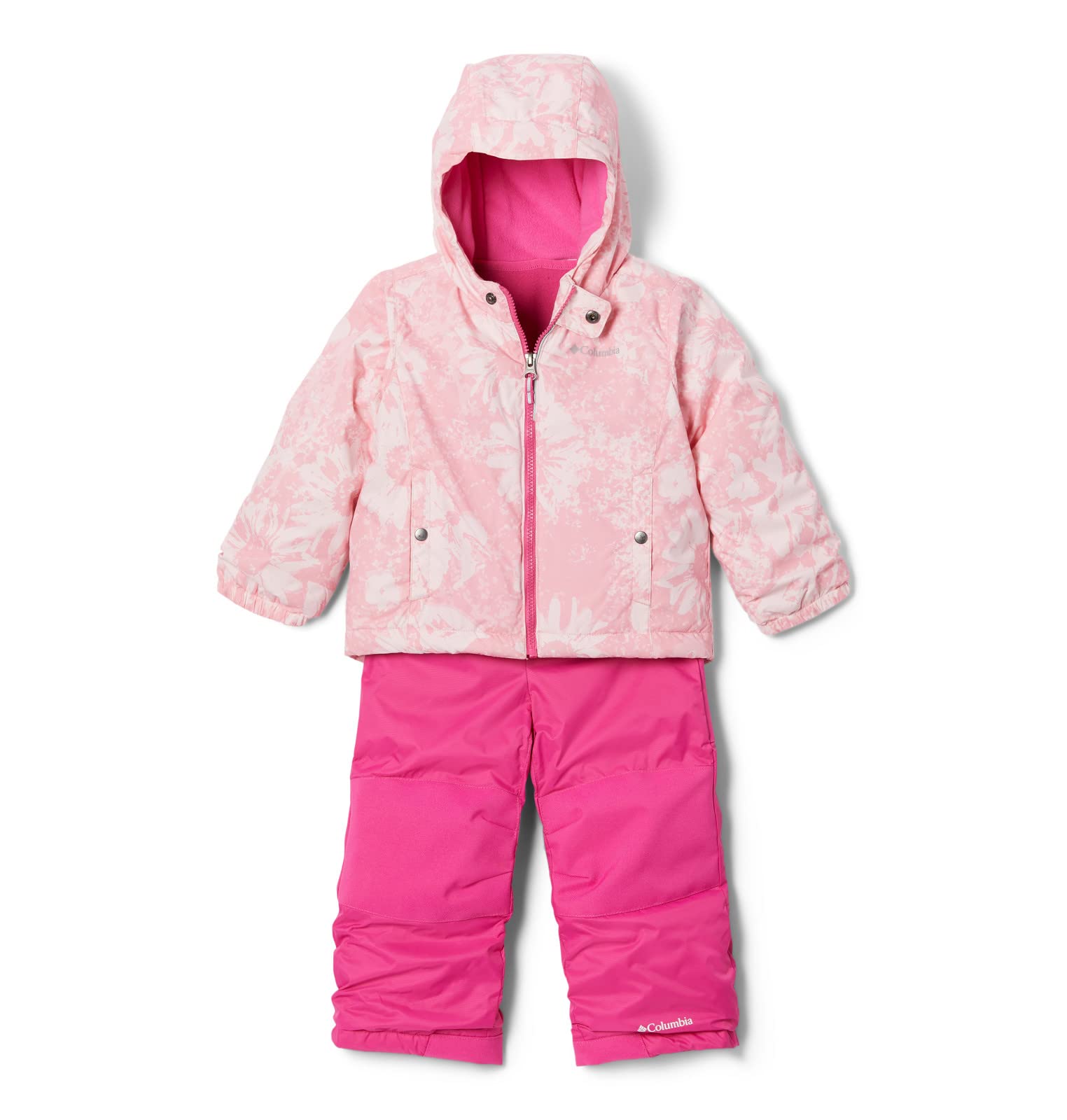 Columbia Toddler Unisex Frosty Slope Set, Pink Orchid Whimsy, 4T