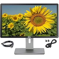 Dell P2214HB Full HD 22 inch LED Backlit Monitor, VGA, Display Port, DVI, 16.7 Million Colors, 178 Degree Viewing Angle, Upto 76/60 Hz Horizontal and Vertical Refresh Rate (Renewed)