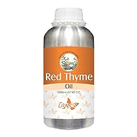 Crysalis Red Thyme (Thymus Serpyllum) Oil |100% Pure & Natural Undiluted Essential Oil Organic Standard| for Skin Hair Diffuser Massage | Aromatherapy Oil 2000 ML