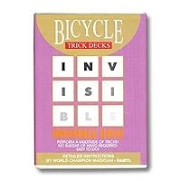 Invisible Deck Bicycle - red