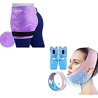 REVIX Wisdom Tooth Ice Pack Wrap and Extra Large Ice Packs Hip Bursitis Pain Relief