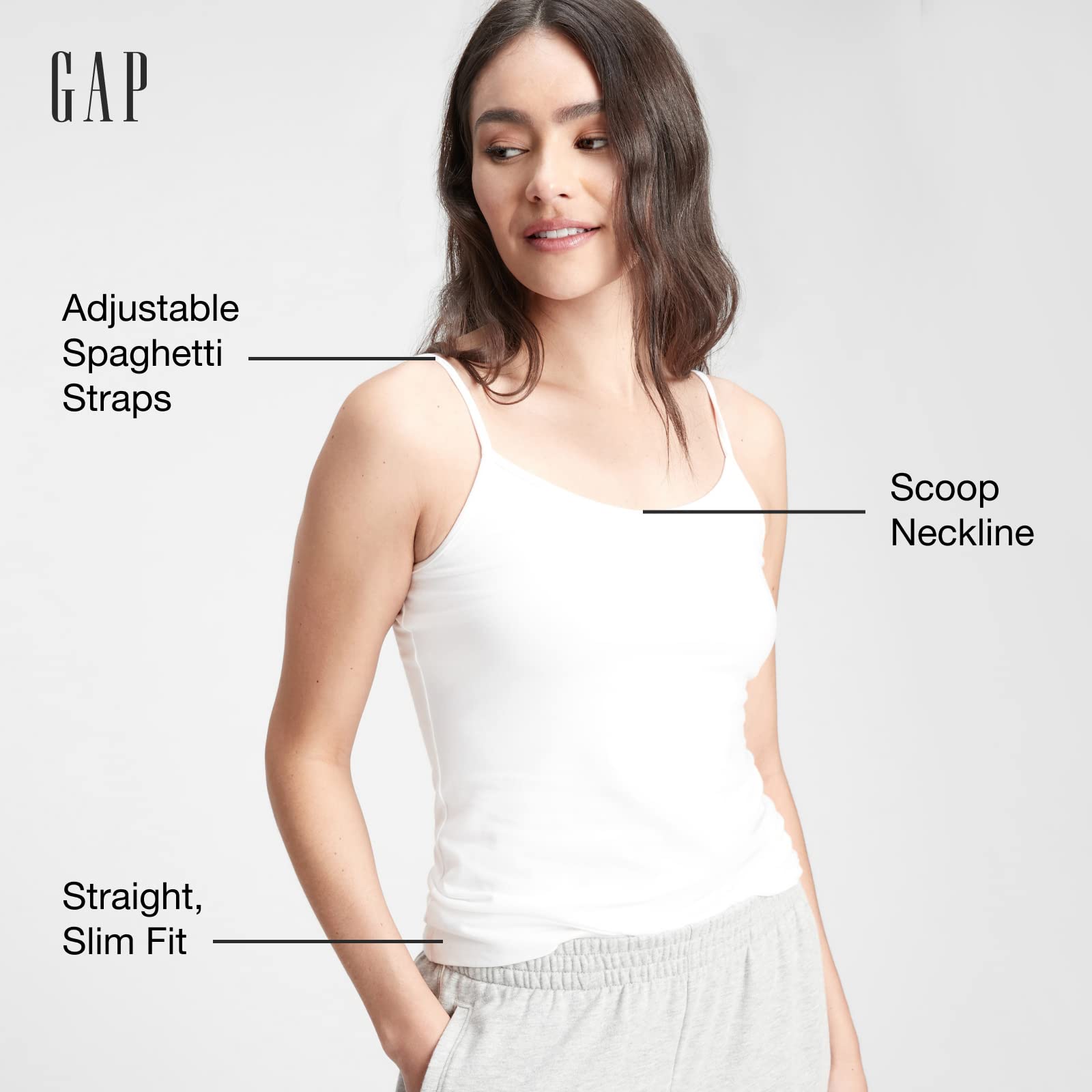 GAP Women's Fitted Cami Top