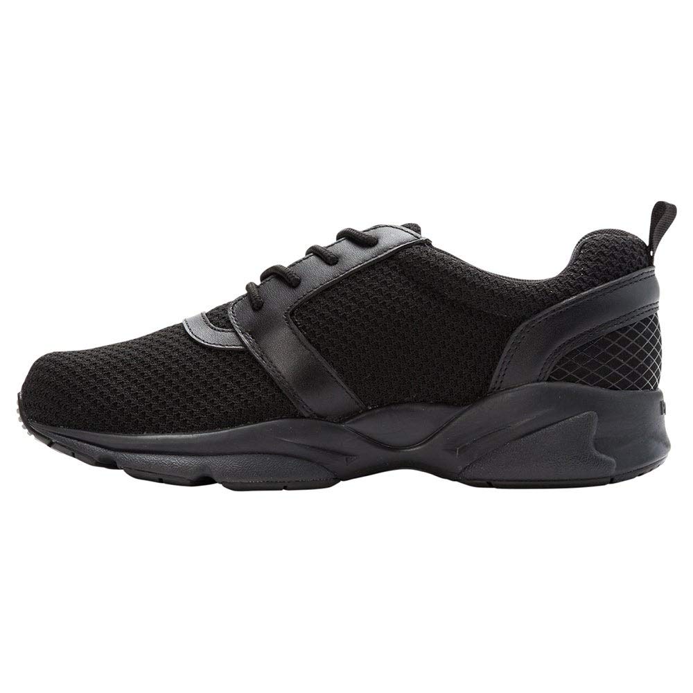 Propet Mens Stability X Walking Walking Sneakers Shoes - Black