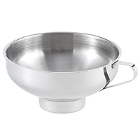 HIC Kitchen18/8 Stainless Steel Canning Funnel, 5.5-Inch Diameter