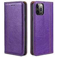 MojieRy Phone Cover Wallet Folio Case for Samsung Galaxy A41 Japan Edition, Premium PU Leather Slim Fit Cover, 1 Card Slot, Exact Cutouts, Purple