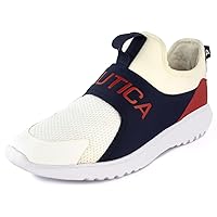 Nautica Women Fashion Slip-On Sneaker Jogger Comfort Running