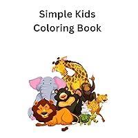 Simple Kids Coloring Book