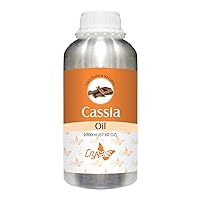 Crysalis Cassia (Cassia) Oil|100% Pure & Natural Undiluted Essential Oil Organic Standard for Skin & Haircare|Therapeutic Grade Oil, Healthy Skin & Hair (67.62 Fl Oz (Pack of 1)