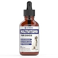 Multivitamin for Dogs | Dog Multivitamin | For Joint Support, Gut & Immune Health, Skin & Heart Health | Dog Vitamins and Supplements | Dog Vitamins Multivitamin | Dog Supplements & Vitamins | 1 fl oz