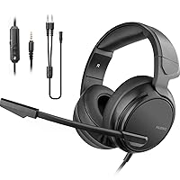 PS4 Gaming Headset NUBWO N12 Gaming Headphones with Microphone Surround Sound Compatible for PC/Laptop