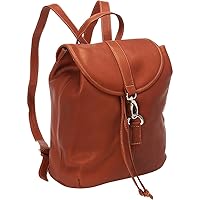 Medium Drawstring Backpack, Saddle, One Size