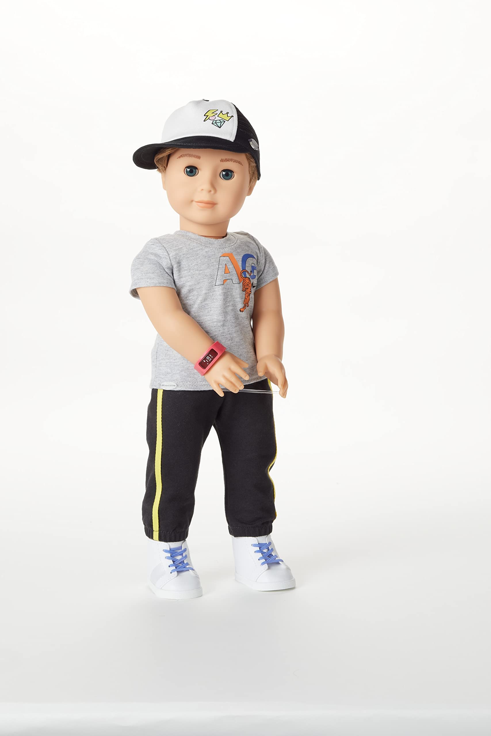 American Girl Truly Me Show Your Sporty Side Accessories for 18-inch Dolls with Pants, Hats and Watch
