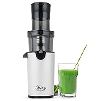 SJX-1 Easy Cold Press Juicer with XL Feed Chute and Compact Body, White