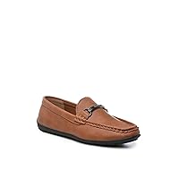 TAHARI Dapper Boys Dress Loafer Shoe - Stylish, Comfortable, Easy Slip-on Style, Flexible Outsole, Versatile for Formal & Casual Occasions, Durable