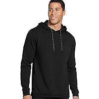 Men's Sportswear Lightweight Fleece Pullover Hoodie, Black, s