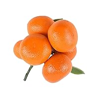 Artificial Tangerine Realistic Tangerine Artificial Fruit Tangerine Simulation Tangerine Photography Props for Display Decorations