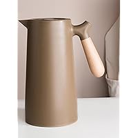 Thermal Insulation Kettle Household Thermos Kettle Glass Inner Tank hot Water Bottle, Thermos Bottle, Thermos Kettle, Coffee Pot Brown