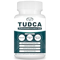 2200MG TUDCA Liver Supplements for Liver Detox & Cleanse, Gallbladder Cleanse, Digestive Health 60 Count