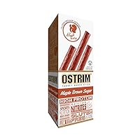 Ostrim Turkey Jerky Snack Sticks-Maple Brown Sugar, 1.5 oz (Pack of 10)