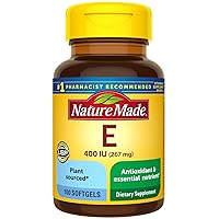 Vitamin E 400 I.U. Softgels 100 ea (Pack of 2)