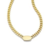 Kendra Scott Elisa 18k Gold Vermeil Curb Chain Necklace, Fine Jewelry for Women