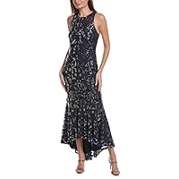 JS Collections Women's Sloane Halter High Low Gown