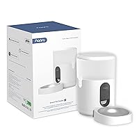 Aqara Smart Pet Feeder C1, REQUIRES AQARA Zigbee 3.0 HUB, Automatic Feeder for Cats and Dogs, Auto Cat Food Dispenser with APP Control, Can be Controlled by Google, Alexa, Siri, Works with SmartThings