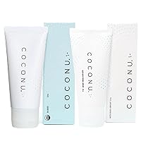 Coconu Oil & Water Combo Back - Organic, for Coules, Men, Women, and Person Use | Edible, Natural & Clean Ingredients |