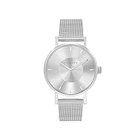 KLASSE14(クラス14) Class 4Teen VO14SR002W Women's Watch VOLARE (Basic) Silver, 1.4 inches (36 mm), Genuine Imported Product, Dial Color - Silver, Watch Quartz, Mesh Strap