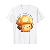 Cute funny Mushroom Kawaii Gamer Video game Retro gaming T-Shirt