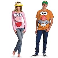 Disguise Women's Hasbro Game Mr. Mrs. Potato Head Costume Kit