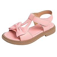 Shoes for Girls Toddler Fahsion Casual Beach Summer Sandals Children Wedding Birthday Anti-slip Sticky Shoelace Sandals Slippers