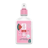 Kids Conditioning Mist + Detangler - Hypoallergenic Non-Greasy Leave-in Conditioning Spray - Vegan and Cruelty-Free - Watermelon Scented - 6.7oz