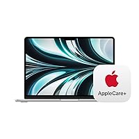 Apple 2022 MacBook Air Laptop with M2 chip: 13.6-inch Liquid Retina Display, 8GB RAM, 512GB SSD Storage; Silver with AppleCare+ (3 Years)
