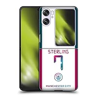 Head Case Designs Officially Licensed Manchester City Man City FC Raheem Sterling 2021/22 Players Away Kit Group 1 Hard Back Case Compatible with Oppo Find N2 Flip