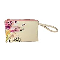 TOOT Paradise Floral Watercolor Vegan Leather To Go Wristlet, Multi