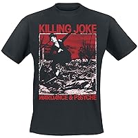 Men's Killing Joke Wardance & Pssyche T-Shirt X-Large Black