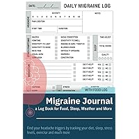 Migraine Journal, a Chronic Headache Tracker Log Book for Tracking Food, Sleep, Symptoms and More: A Migraine Tracker to Help You Find Your Headache ... Sleep, Stress Levels, Exercise and Much More Migraine Journal, a Chronic Headache Tracker Log Book for Tracking Food, Sleep, Symptoms and More: A Migraine Tracker to Help You Find Your Headache ... Sleep, Stress Levels, Exercise and Much More Paperback