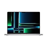 Apple 2023 MacBook Pro Laptop M2 Pro chip with 12‑core CPU and 19‑core GPU: 16.2-inch Liquid Retina XDR Display, 16GB Unified Memory, 512GB SSD Storage. Works with iPhone/iPad; Silver